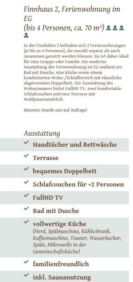 Appartamento Dambachhaus Thale Esterno foto